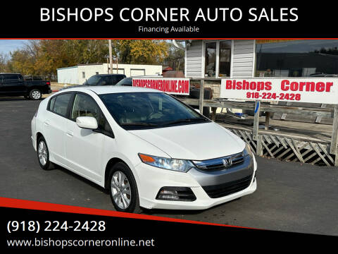 2013 Honda Insight for sale at BISHOPS CORNER AUTO SALES in Sapulpa OK