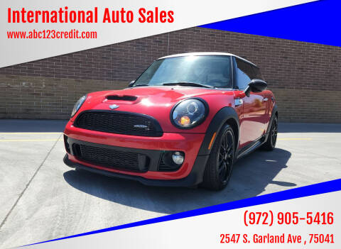 2013 MINI Hardtop for sale at International Auto Sales in Garland TX