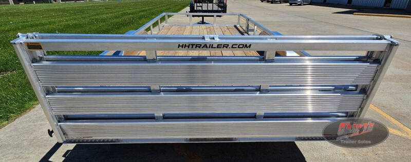 2026 H&H Trailers 82x16 Aluminum Rail Side