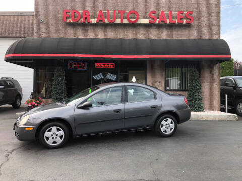 2003 Dodge Neon for sale at F.D.R. Auto Sales in Springfield MA