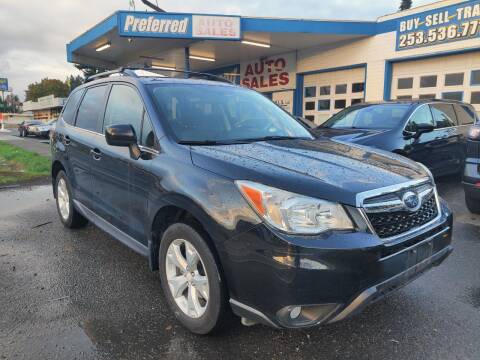 2014 Subaru Forester for sale at Preferred Motors, Inc. in Tacoma WA