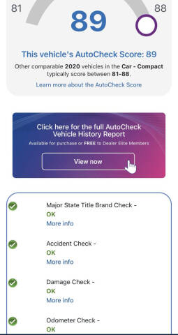 2020 Toyota Corolla LE
