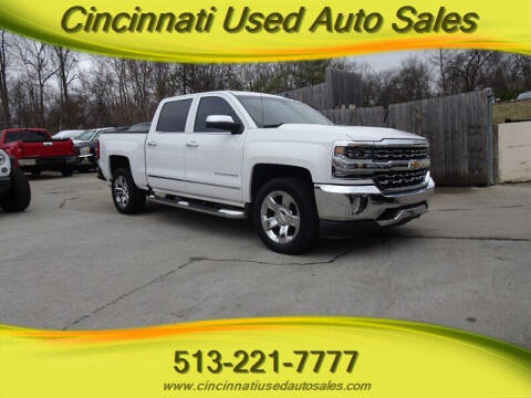 2017 Chevrolet Silverado 1500 for sale at Cincinnati Used Auto Sales in Cincinnati OH