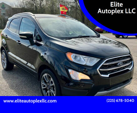 2018 Ford EcoSport for sale at Elite Autoplex LLC in Zachary LA