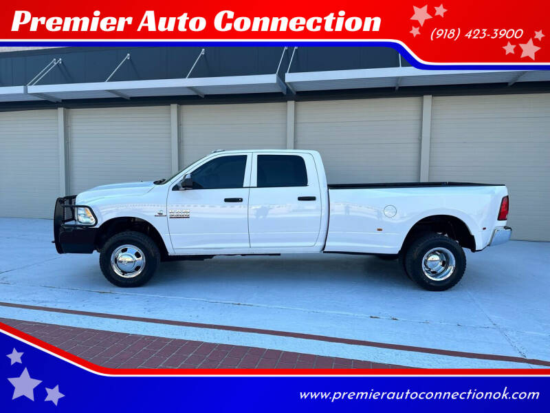 2018 RAM 3500 for sale at Premier Auto Connection in McAlester OK