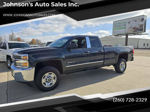 2017 Chevrolet Silverado 2500HD for sale at Johnson's Auto Sales Inc. in Decatur IN