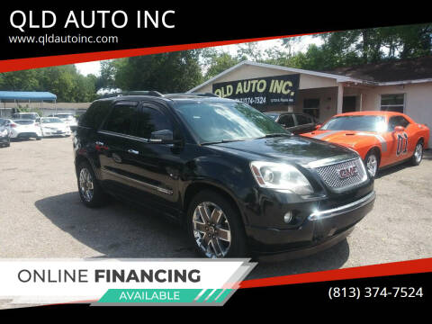 2012 GMC Acadia for sale at QLD AUTO INC in Tampa FL