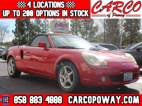 2005 Toyota MR2 Spyder for sale at CARCO OF POWAY in Poway CA