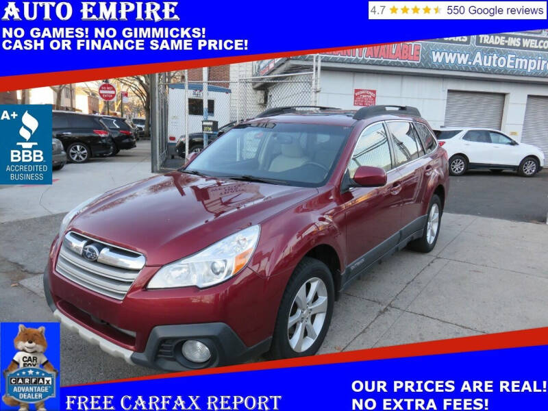 2014 Subaru Outback for sale at Auto Empire in Brooklyn NY