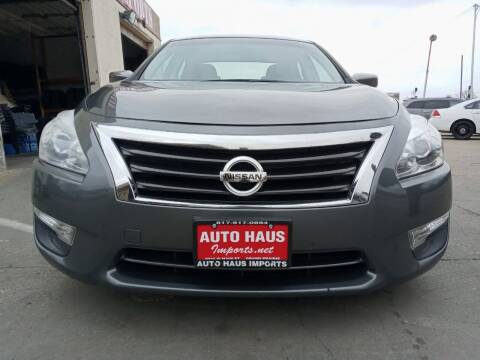 2015 Nissan Altima for sale at Auto Haus Imports in Grand Prairie TX