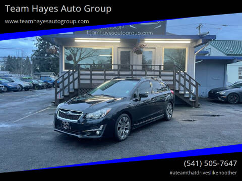 2015 Subaru Impreza for sale at Team Hayes Auto Group in Eugene OR