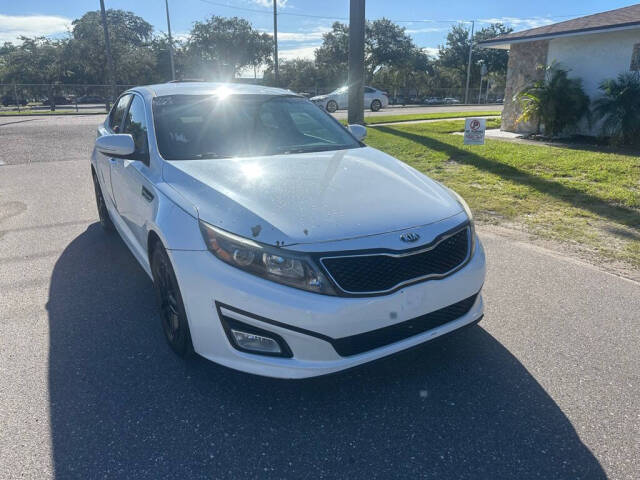 2014 Kia Optima for sale at Entourage Auto Sales in Tampa, FL