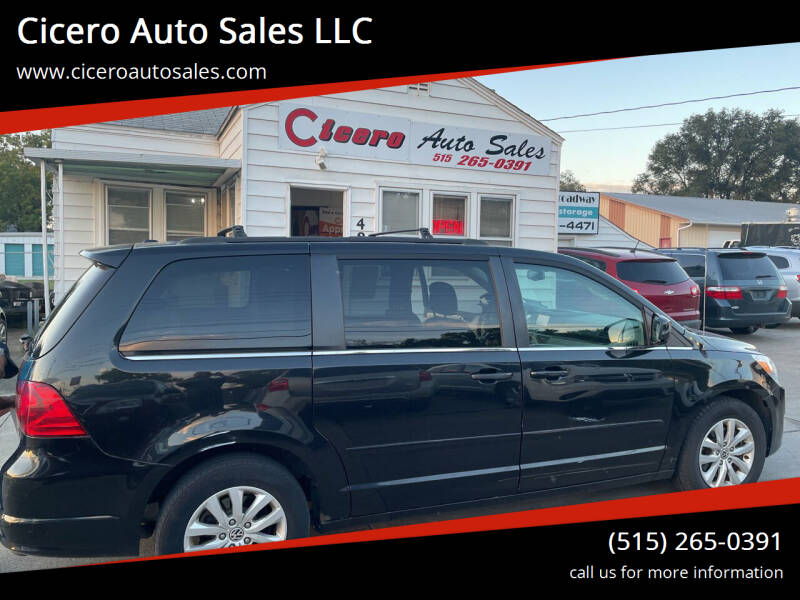 2012 Volkswagen Routan for sale at Cicero Auto Sales LLC in Des Moines IA