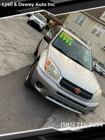 2004 Toyota RAV4 for sale at Lyell & Dewey Auto Inc in Rochester NY