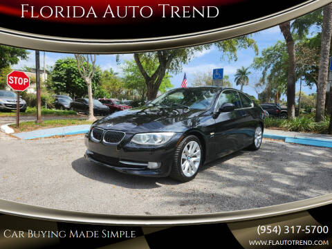 2013 BMW 3 Series for sale at Florida Auto Trend in Plantation FL