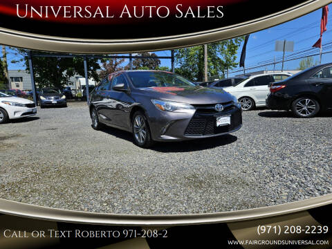 2016 Toyota Camry for sale at Universal Auto Sales in Salem OR