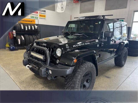 2014 Jeep Wrangler Unlimited for sale at Meyer Motors, Inc. in Plymouth WI