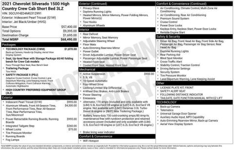 2021 Chevrolet Silverado 1500