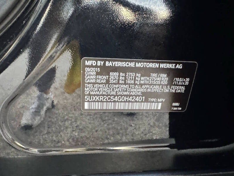 2016 BMW X5 sDrive35i