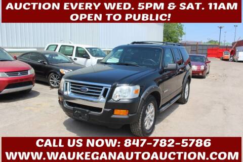 2008 Ford Explorer for sale at Waukegan Auto Auction in Waukegan IL