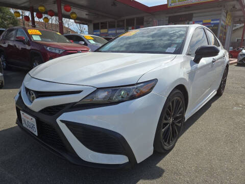 2021 Toyota Camry for sale at ALL CREDIT AUTO SALES in San Jose CA