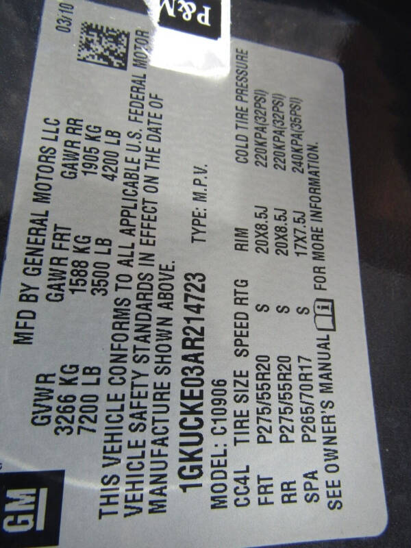 2010 GMC Yukon XL SLT