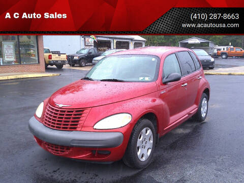 2003 Chrysler PT Cruiser for sale at A C Auto Sales in Elkton MD