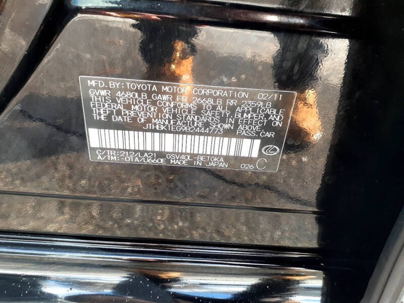 2011 Lexus ES 350