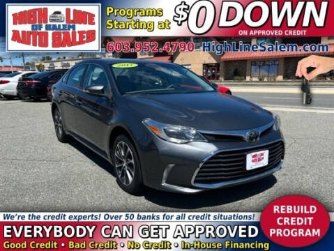 2017 Toyota Avalon for sale at High Line Auto Sales of Salem in Salem NH