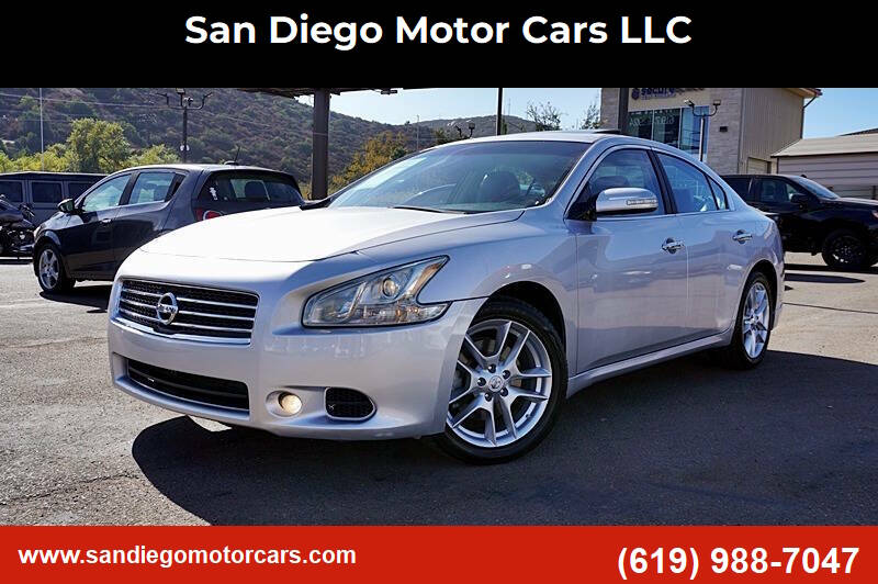 2011 Nissan Maxima for sale at San Diego Motor Cars LLC in Spring Valley CA