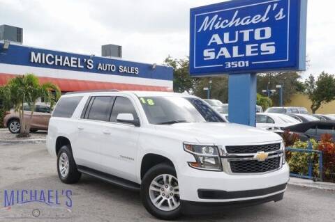 2018 Chevrolet Suburban for sale at Michael's Auto Sales Corp in Hollywood FL