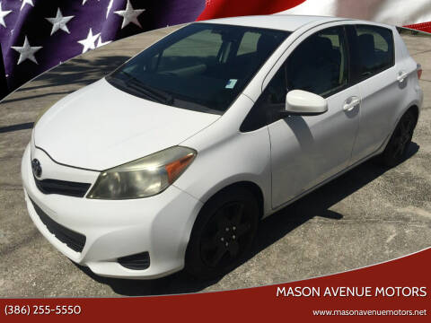 2013 Toyota Yaris for sale at Mason Avenue Motors in Holly Hill FL