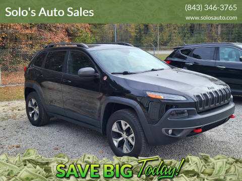 2017 Jeep Cherokee for sale at Solo's Auto Sales in Timmonsville SC