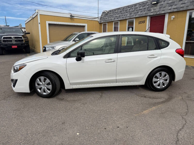 2016 Subaru Impreza 2.0i