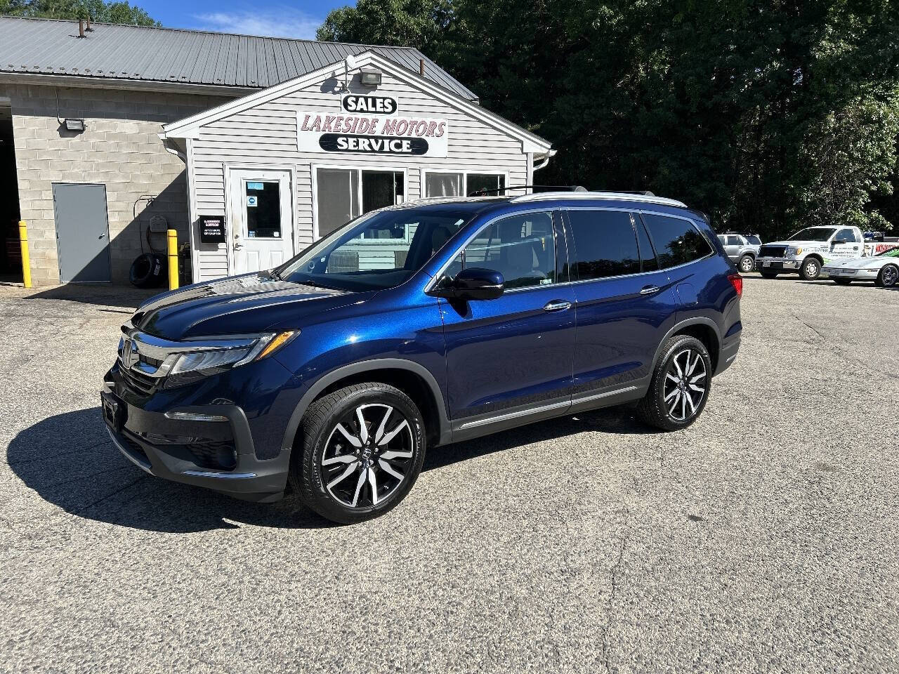 Blue 2020 Honda Pilot Touring AWD Touring 4dr SUV 2