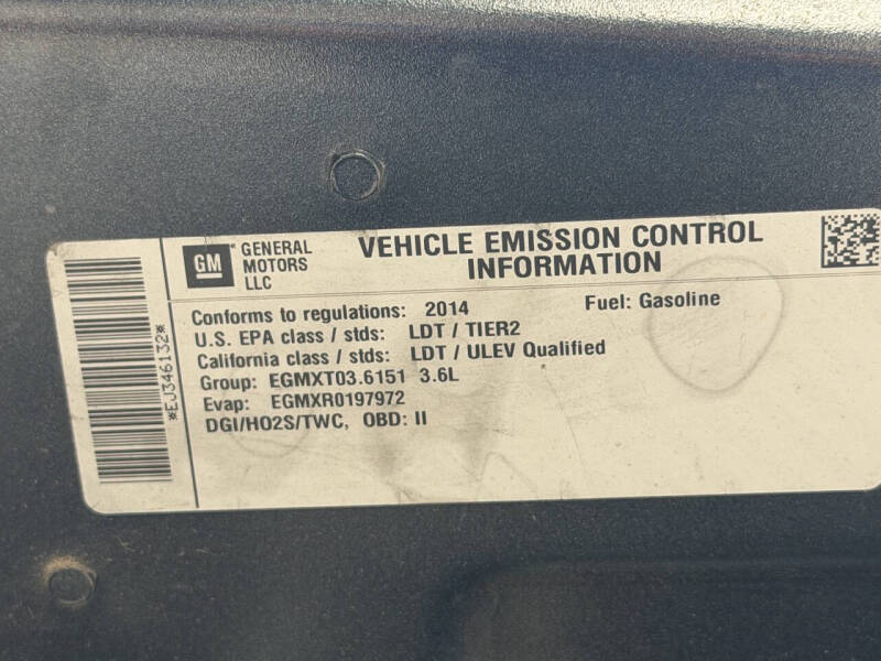 2014 Chevrolet Traverse LT