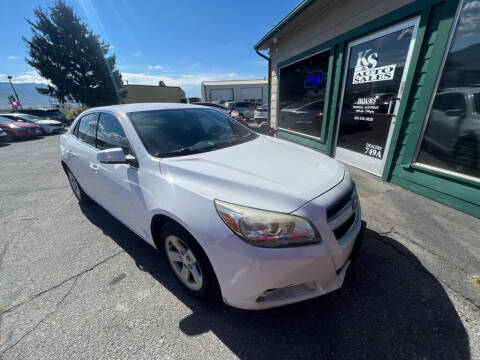 2013 Chevrolet Malibu for sale at K & S Auto Sales in Smithfield UT
