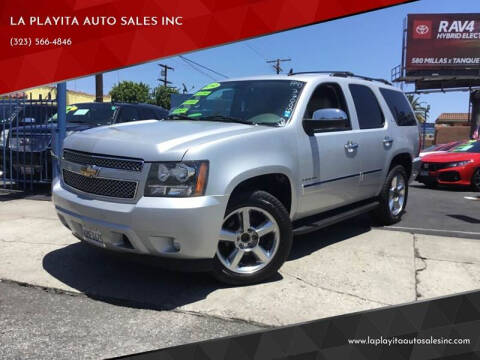 2010 Chevrolet Tahoe for sale at LA PLAYITA AUTO SALES INC in South Gate CA