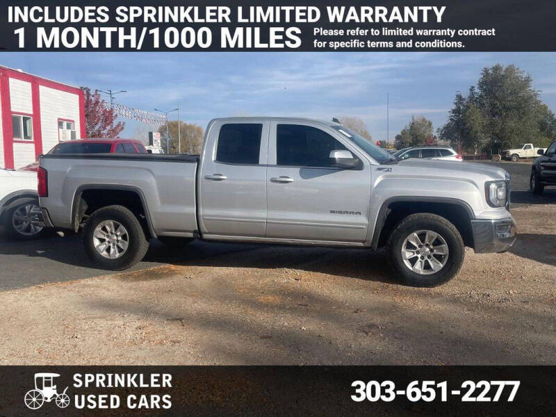 2018 GMC Sierra 1500 SLE