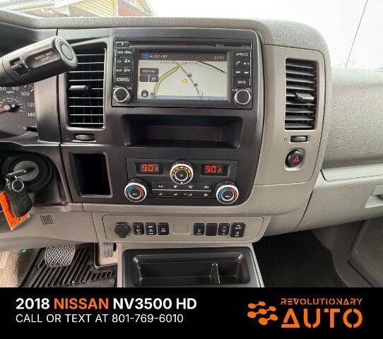 2018 Nissan NV 3500 HD SL