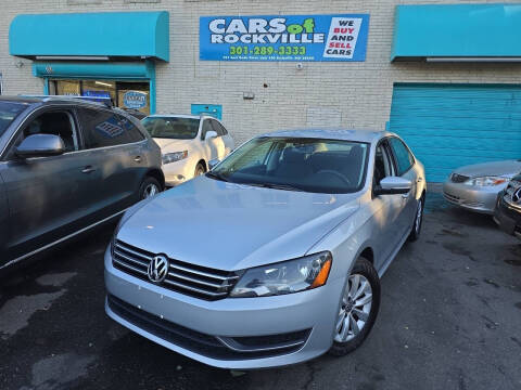 2013 Volkswagen Passat S PZEV