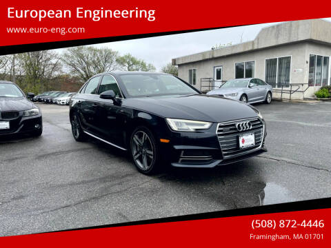 2017 Audi A4 for sale at European Engineering in Framingham MA