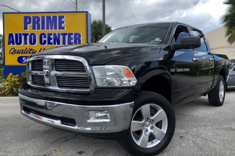 2012 RAM Ram Pickup 1500 for sale at PRIME AUTO CENTER in Palm Springs FL