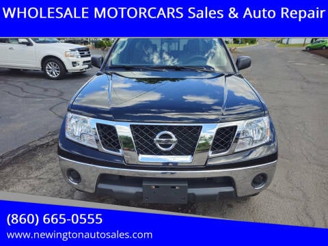 2010 Nissan Frontier for sale at WHOLESALE MOTORCARS Sales & Auto Repair in Newington CT