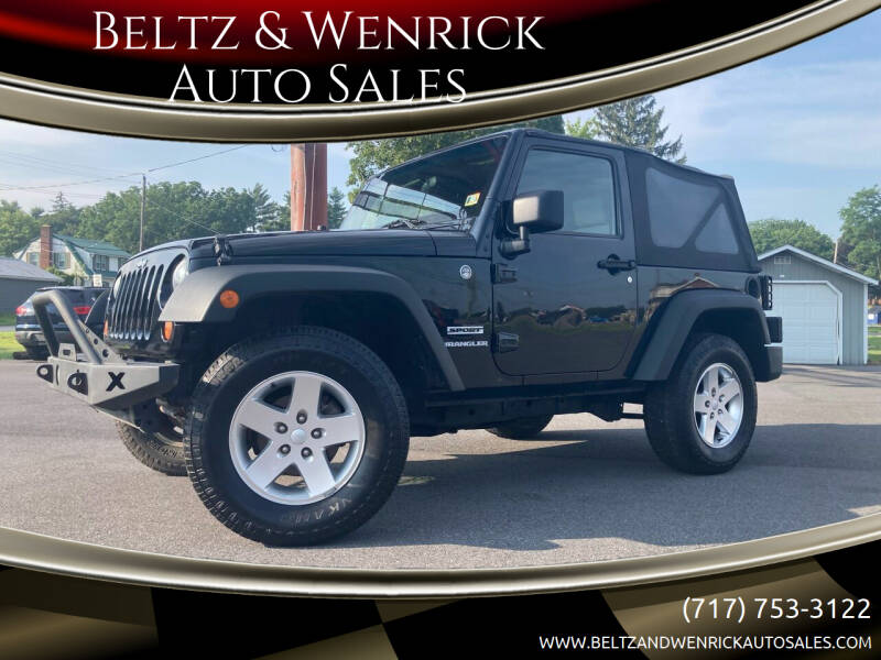 2010 Jeep Wrangler for sale at Beltz & Wenrick Auto Sales in Chambersburg PA