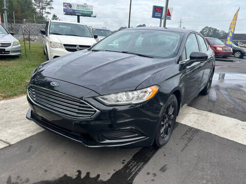 2017 Ford Fusion for sale at County Line Car Sales Inc. in Delco NC