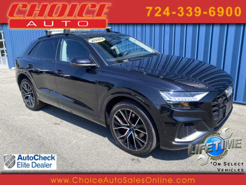 2020 Audi Q8 for sale at CHOICE AUTO SALES in Murrysville PA