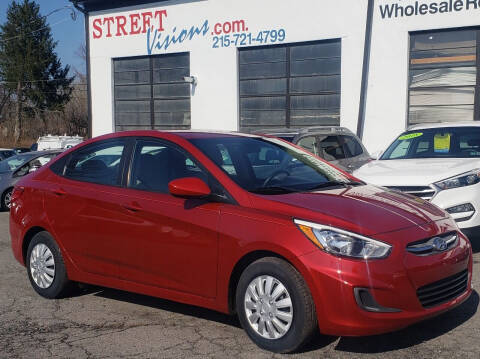 2017 Hyundai Accent for sale at Street Visions in Telford PA