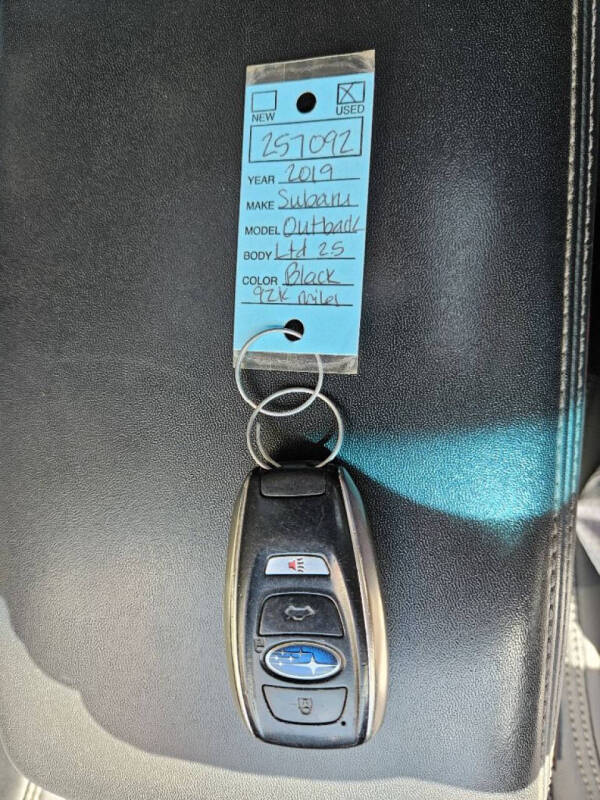 2019 Subaru Outback 2.5i Limited