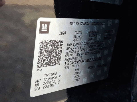 2021 Chevrolet Silverado 1500